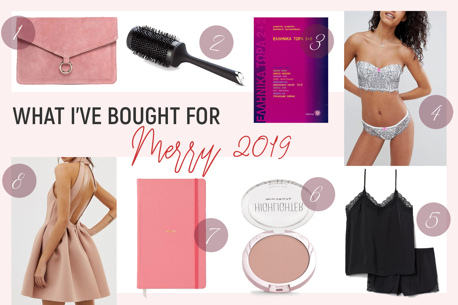 What I've bought for Merry 2019
